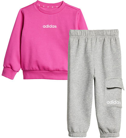 adidas Performance Sweatset - I Lin FL Jog - Selufu/White
