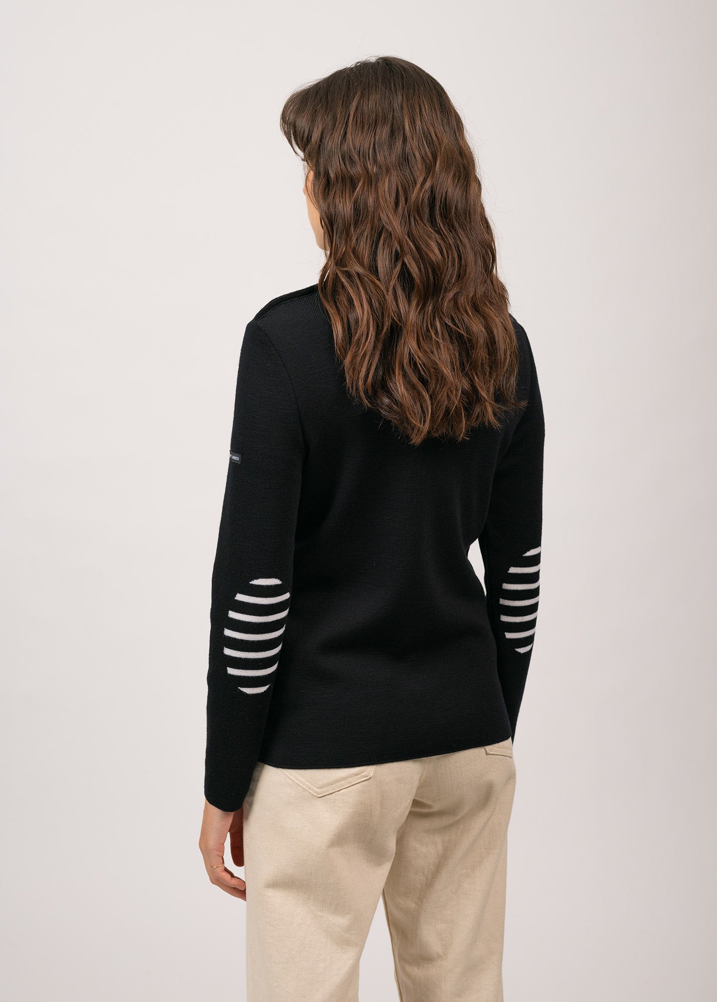 Pull marin uni Brégançon