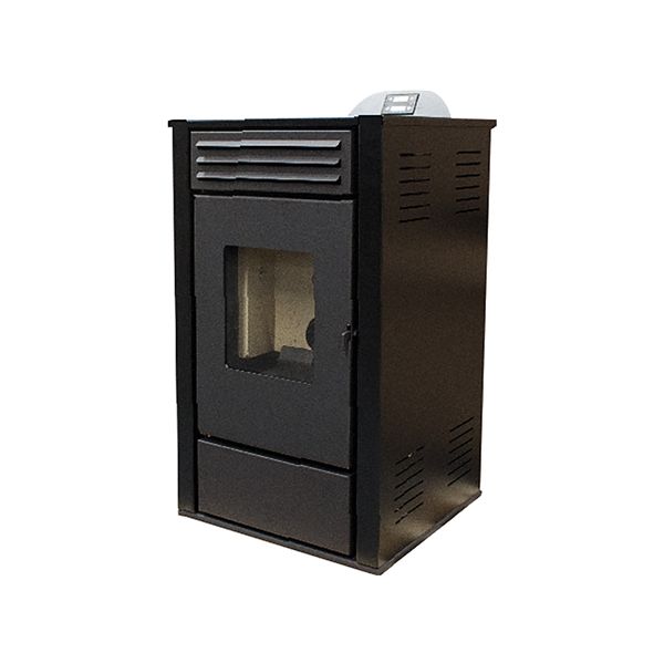 Salamandra Ekallor Estufa A Pellets 6Kw Ep6 Preto