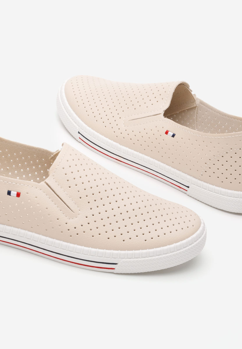 Chaussures casual femme beige Saphira