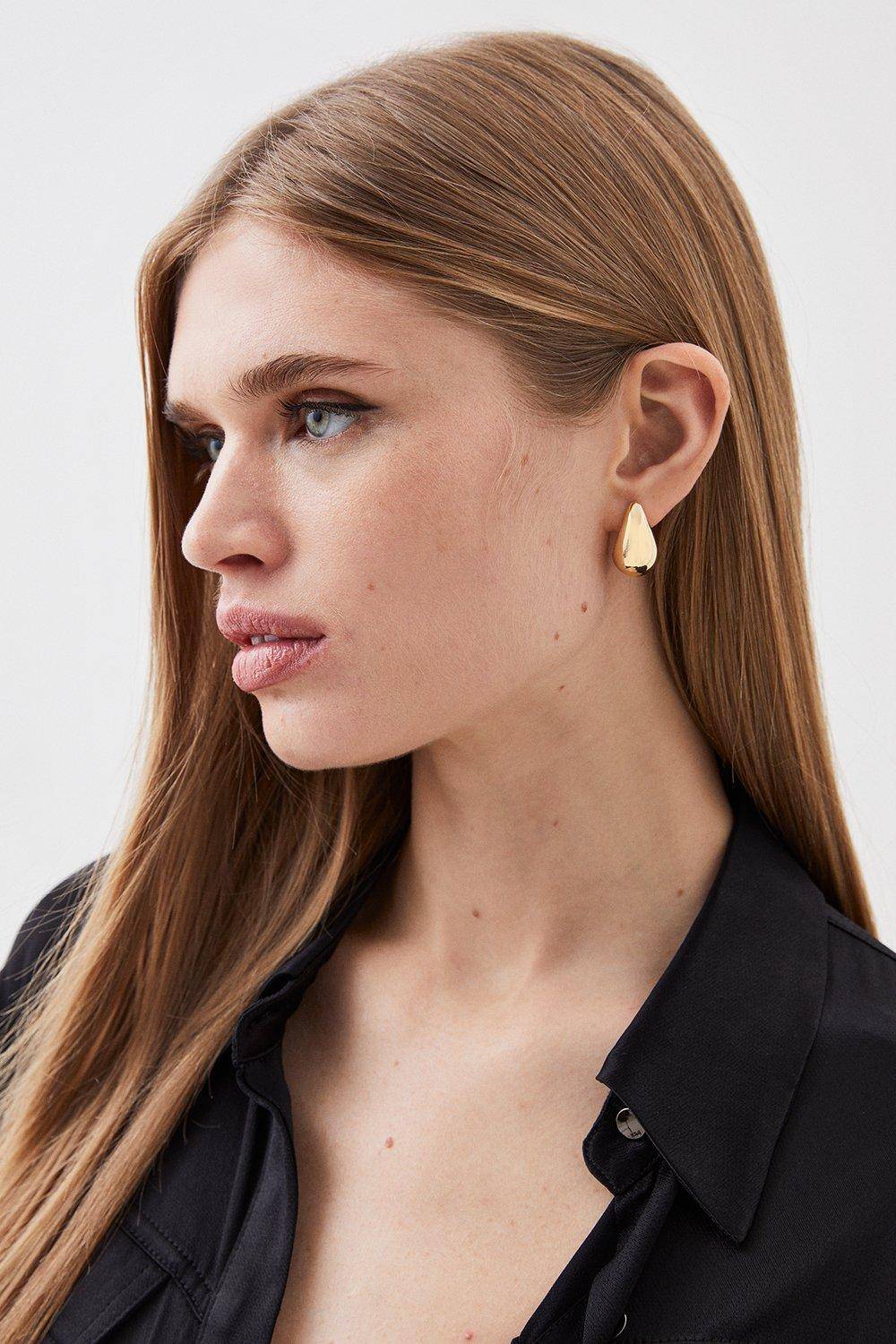 KarenMillen Boucles d'oreilles pendantes rondes