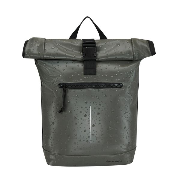 New Rebels Droplets New York Rolltop Backpack Antracite