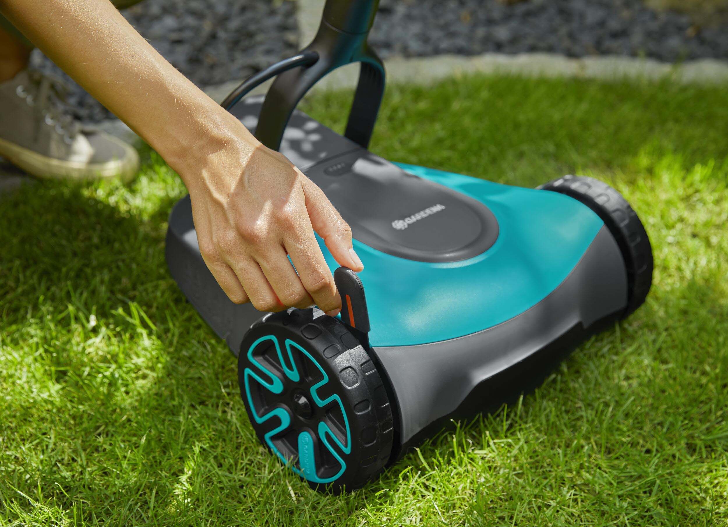 GARDENA HandyMower HM 22/18V set - Accu grasmaaier incl accu en lader - 50 m2