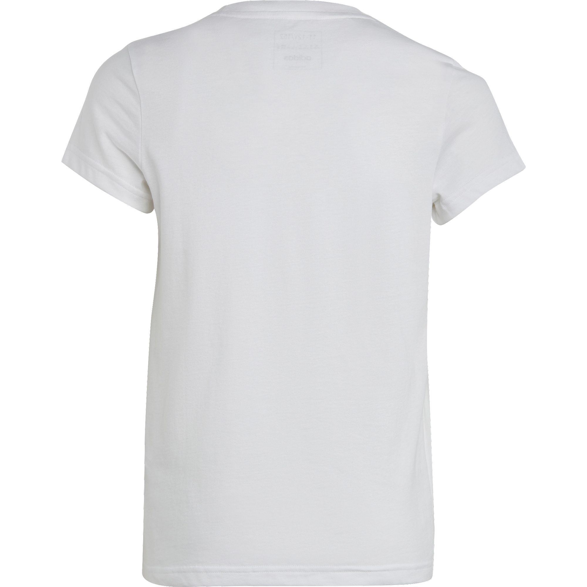 adidas Essentials Big Logo Cotton T-Shirt Mädchen weiß