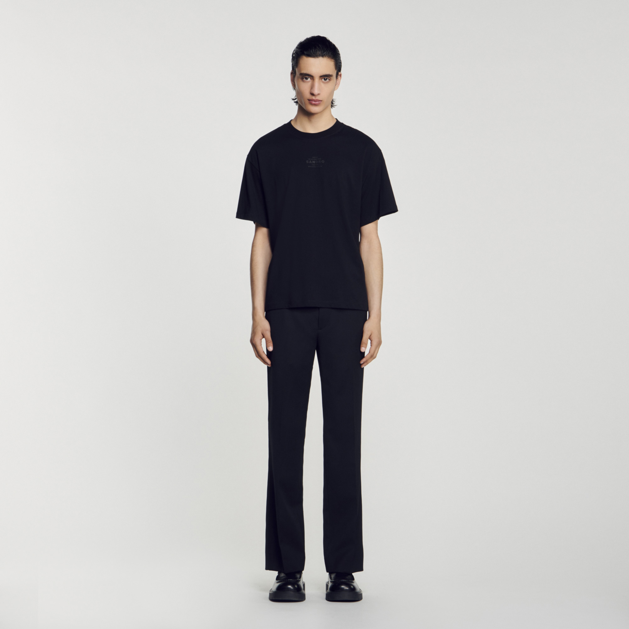 T-shirt logo rubber
