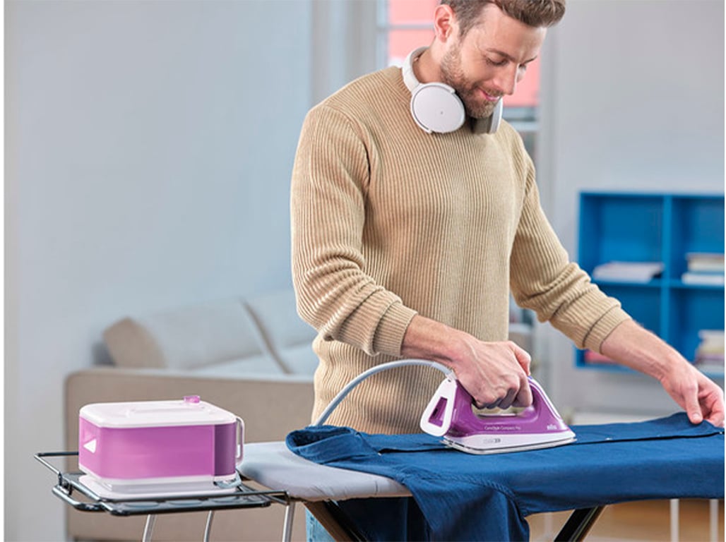 FERRO COM CALDEIRA CARESTYLE COMPACT PRO IS 2577 VIOLETA