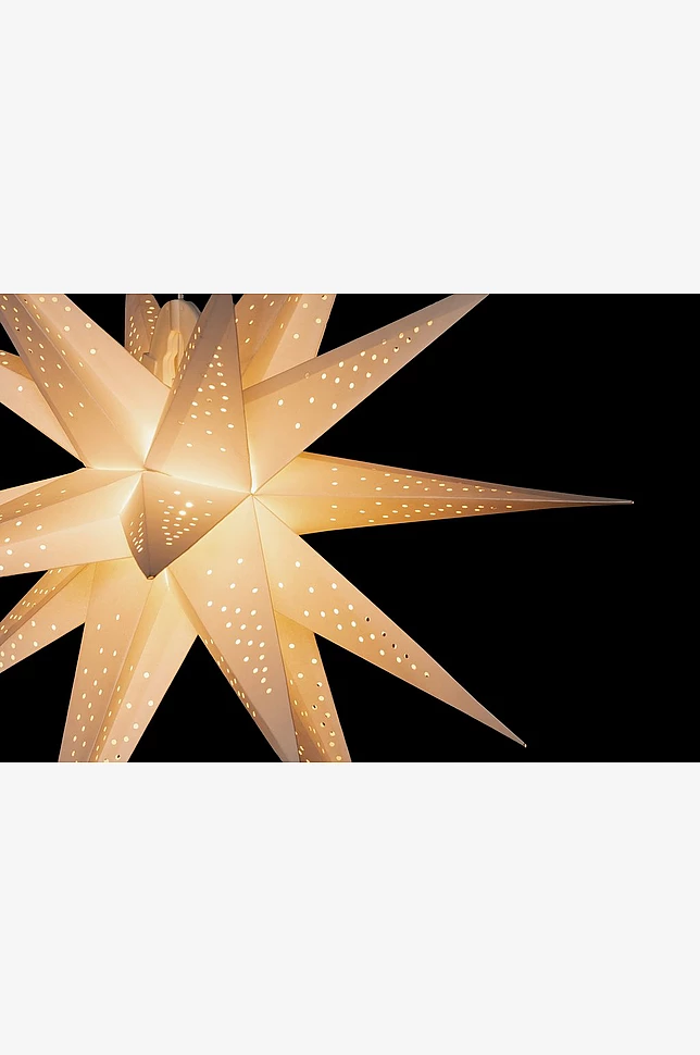 3-D Papirstjerne LED høyde 60 cm