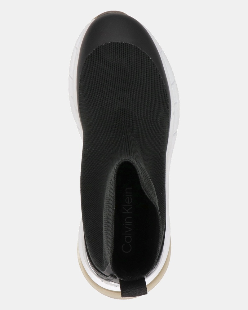 Calvin Klein Hoge sneakers  - zwart