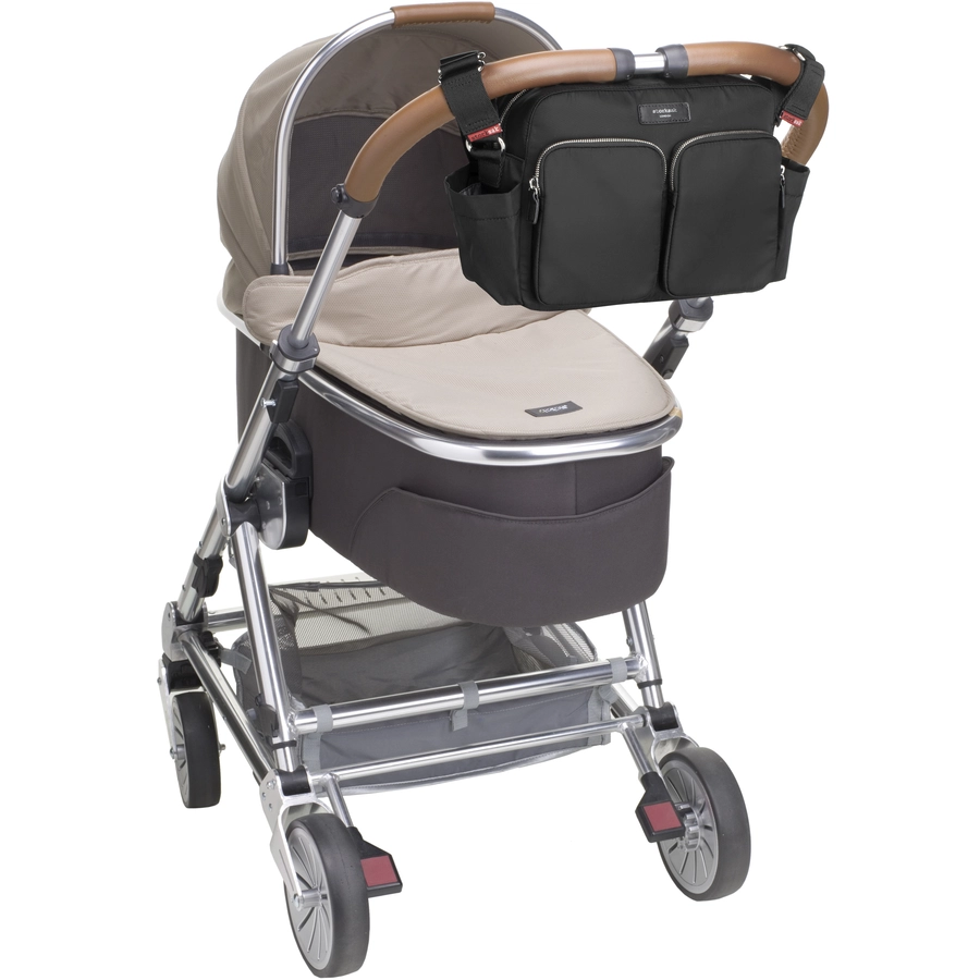 storksak Kinderwagen Tasche Eco Schwarz