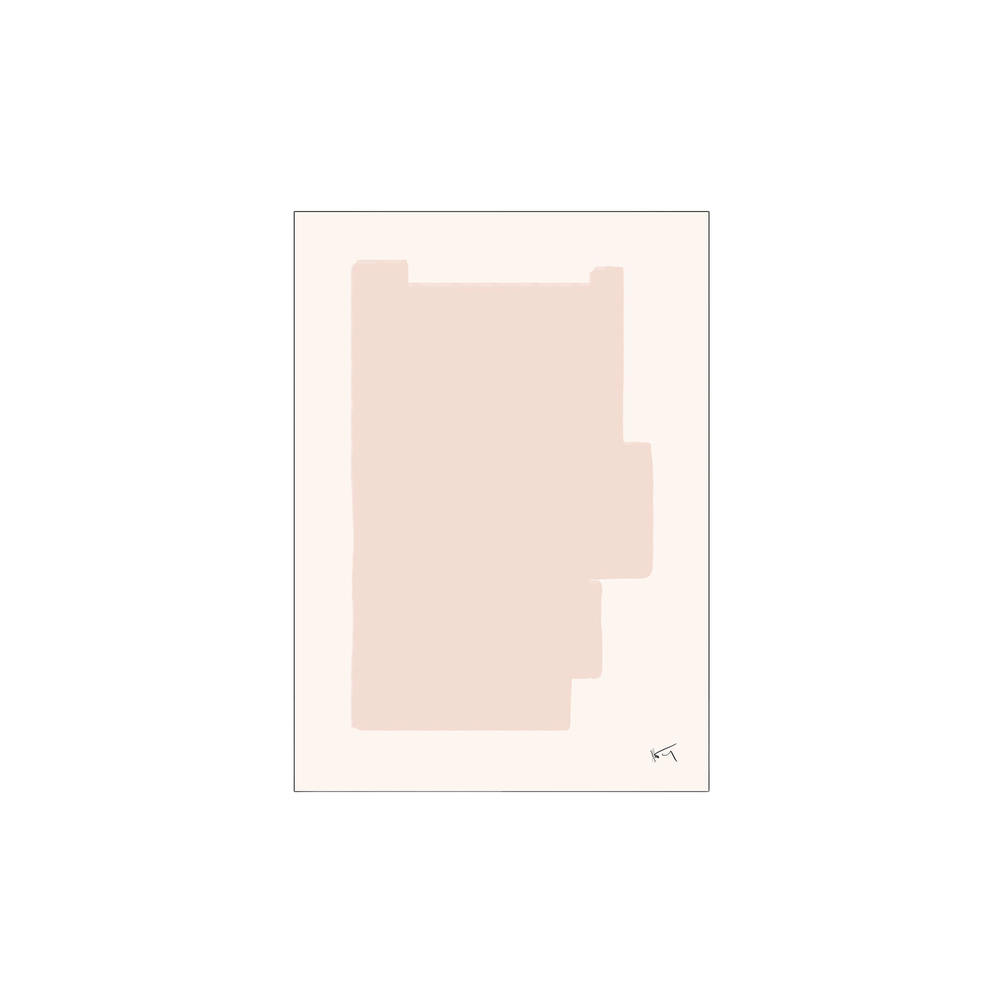Plakat Bouquet 002 50 x 70 | N. Atelier. | Multi | Poster and Frame