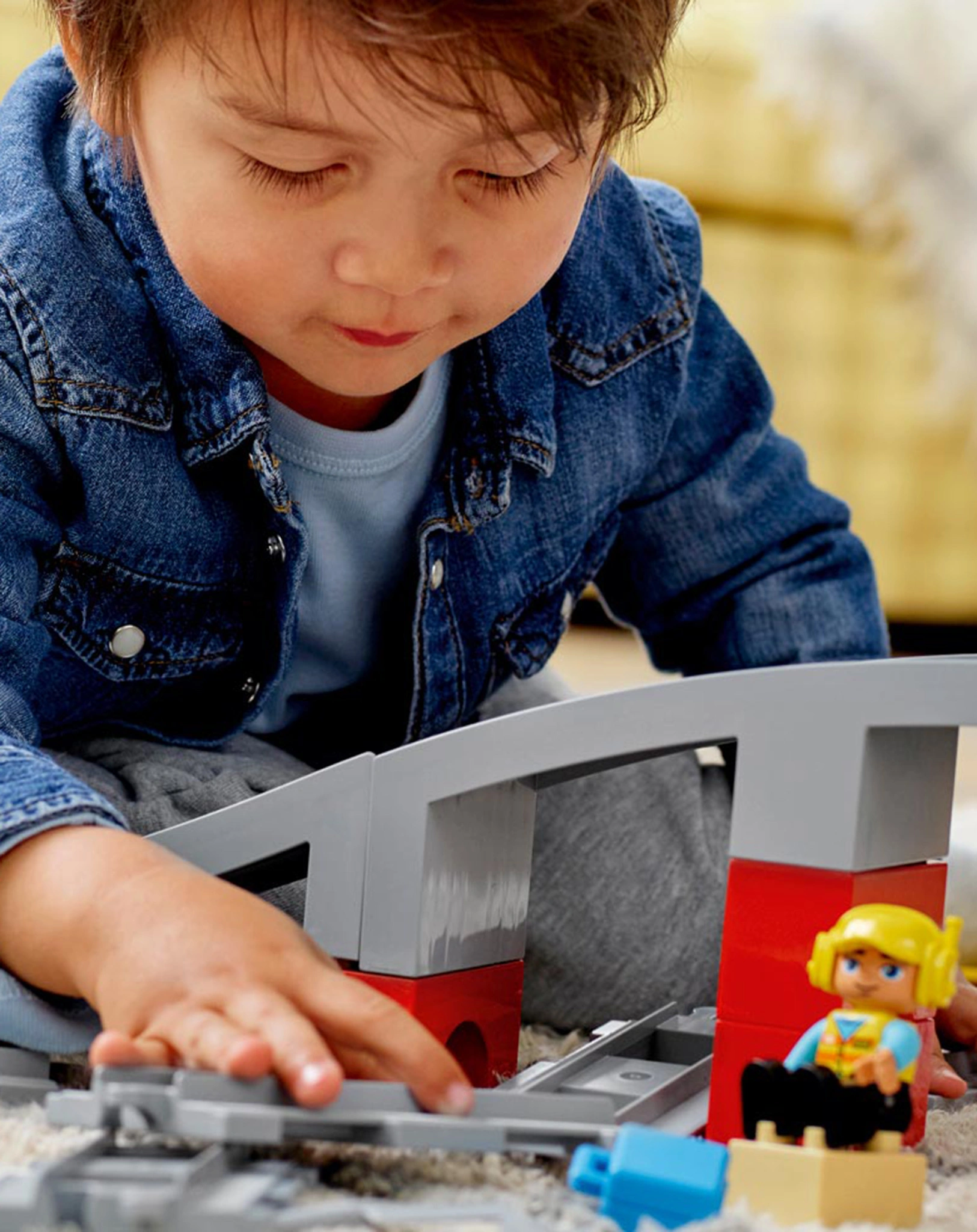 LEGO® 10872 DUPLO® Eisenbahnbrücke und Schienen