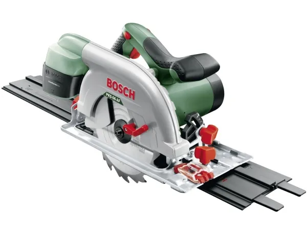 Bosch Rundsav M/føringsskinne PKS 66 AF, 1600W