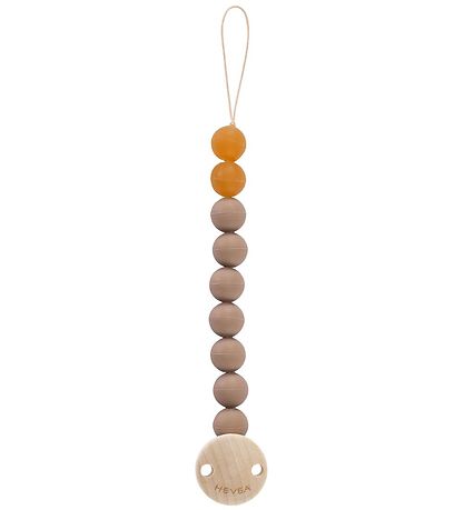 Hevea Schnullerketten - Naturgummi - Tan Beige