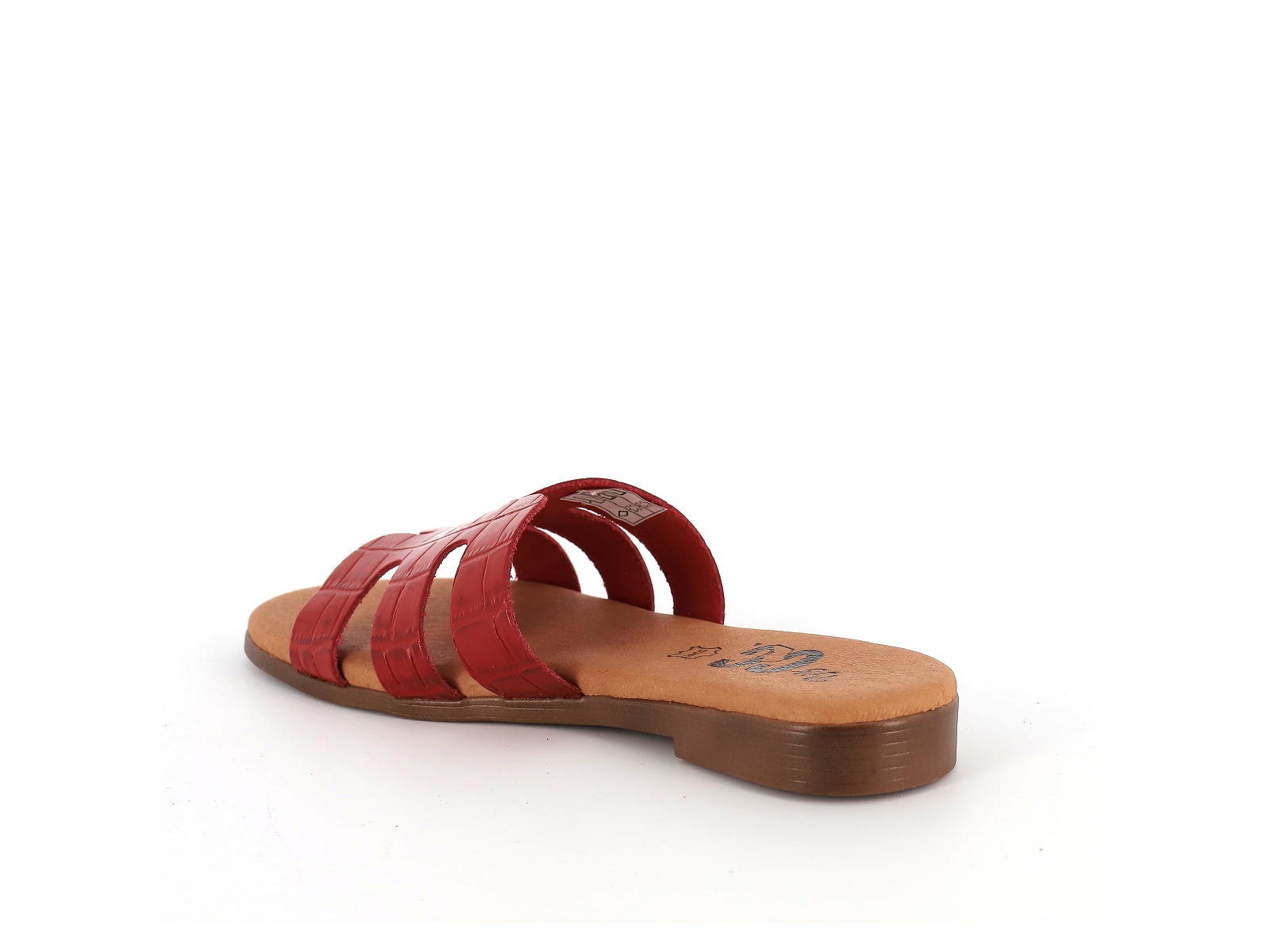 Chaussures du chateau-9176 Cuir Rouge