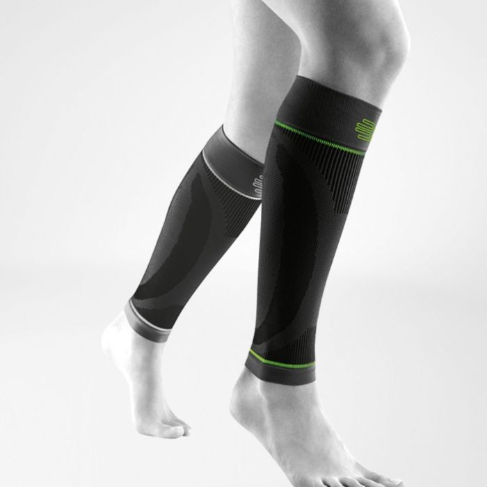 Bauerfeind Unisex Sportspleje Sports Compression Sleeves Lower Leg Sort
