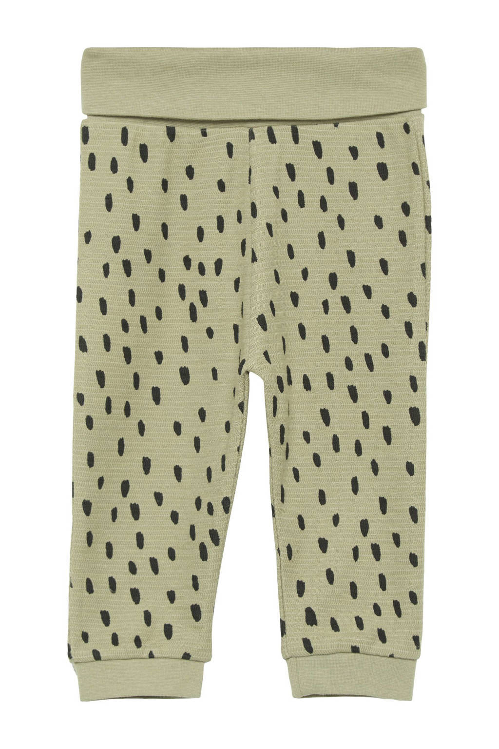 s.Oliver baby broek met stippen kaki