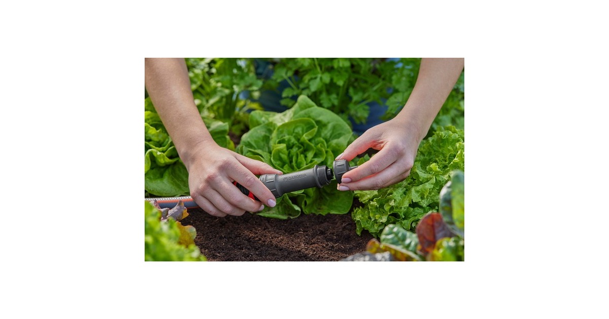 GARDENAMicro-Drip-System Hoofdapparaat 1000 druppelsysteem  (Zwart)