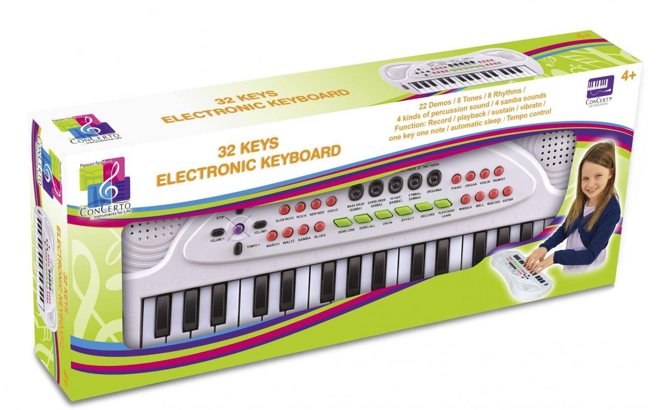 Stereo keyboard met 32 toetsen