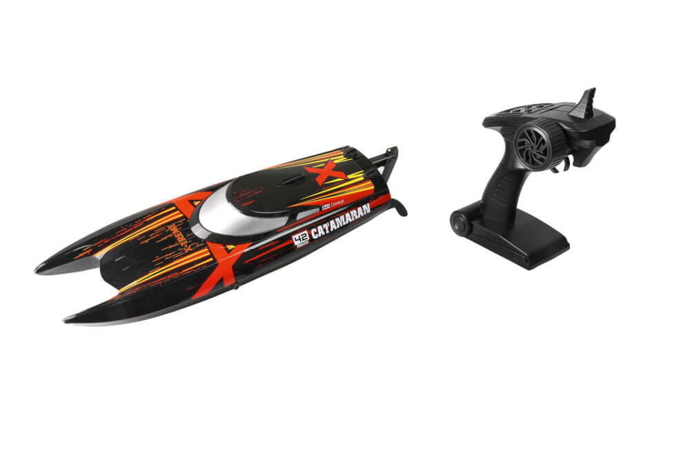 RC X-TREME Boat Catamaran, Revell Control Ferngesteuertes Boot