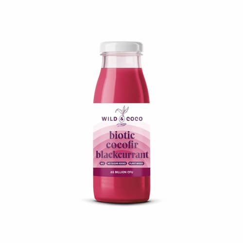 WILD & COCO BIO Biotic Cocofir Schwarze Johannisbeere VEGAN