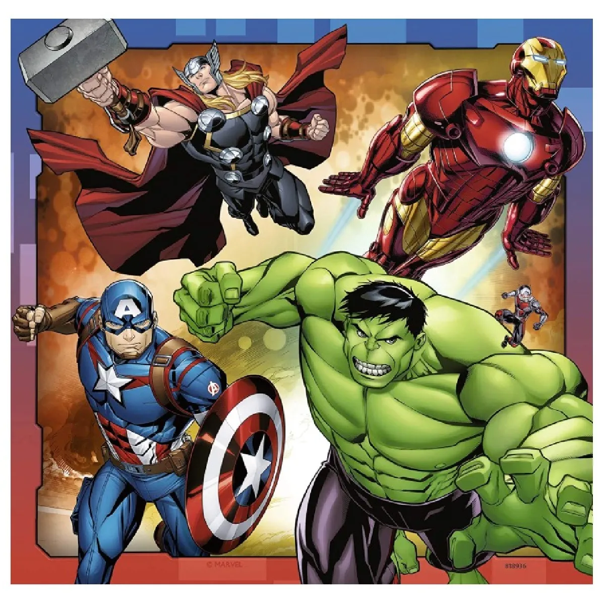 Ravensburger Puzzle 3x49 pièces Avengers