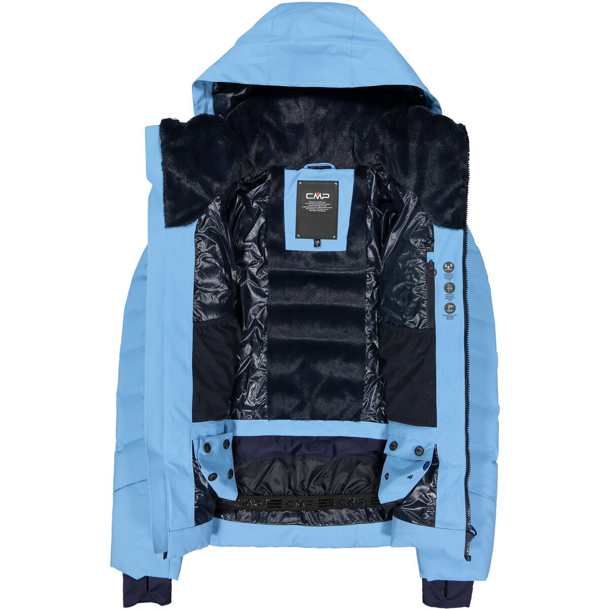 CMP Fix Hood Skijakke Dame