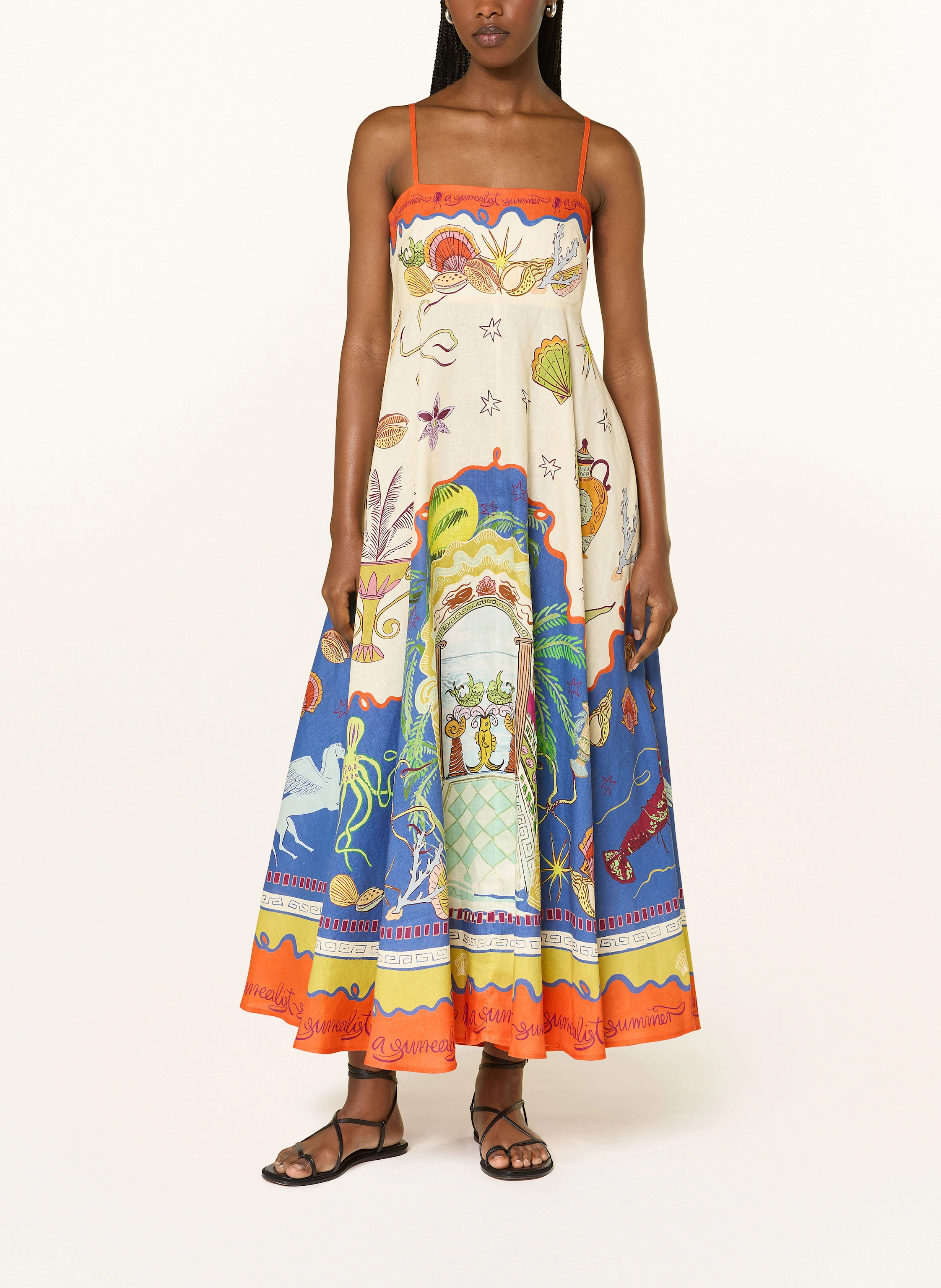 ALÉMAIS Kleid SURREALIST SUMMER