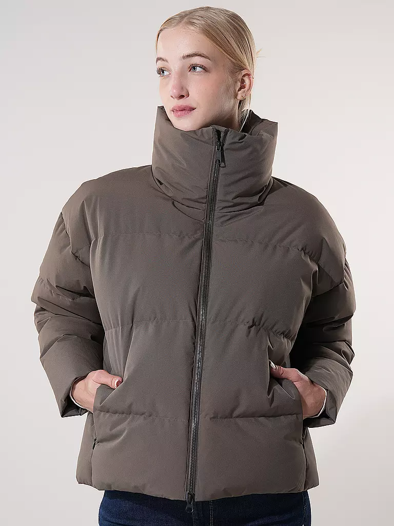 SCANDINAVIAN EDITION Daunenjacke BLOCK braun