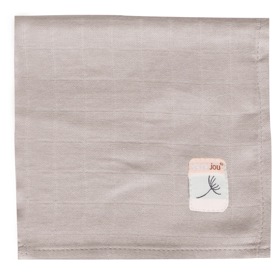 bébé jou® Mull Spucktücher 3er Pack Fabulous Wish Grey