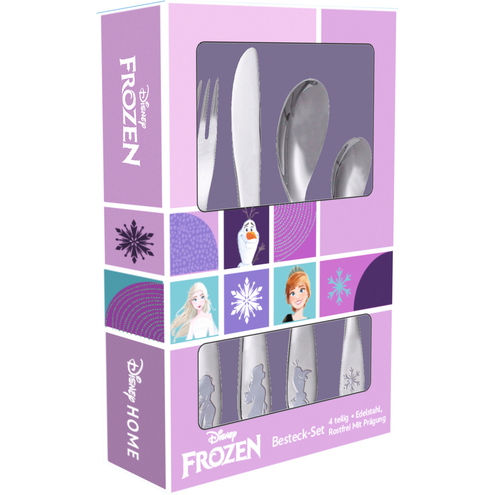 Besteckset Frozen 4 - teilig