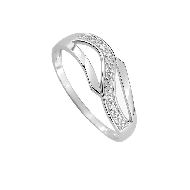 Bague Femme - Or 9 Carats - Diamant 0,01 Carats