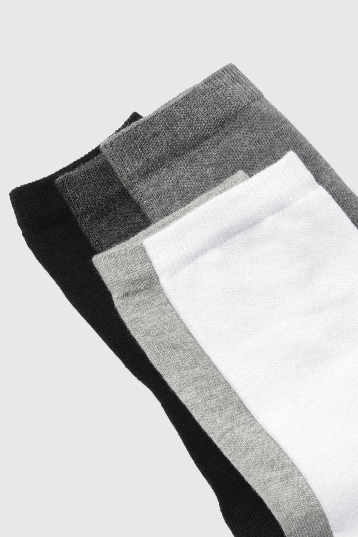 boohoo Chaussettes de sport monochromes Lot de 5