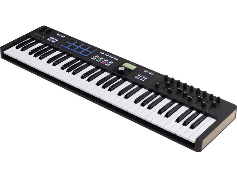 Arturia Keyboard Controller KeyLab Essential 61 – MK3 Standalone Keyboard-Controller mit hochwertiger Tastaturqualität und Software-Bundle