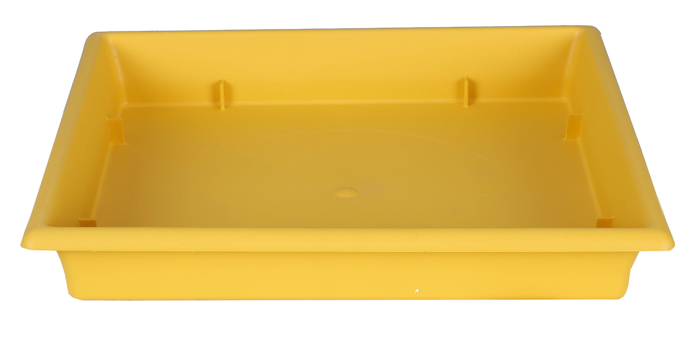 PLATEAU 36CM JAUNE