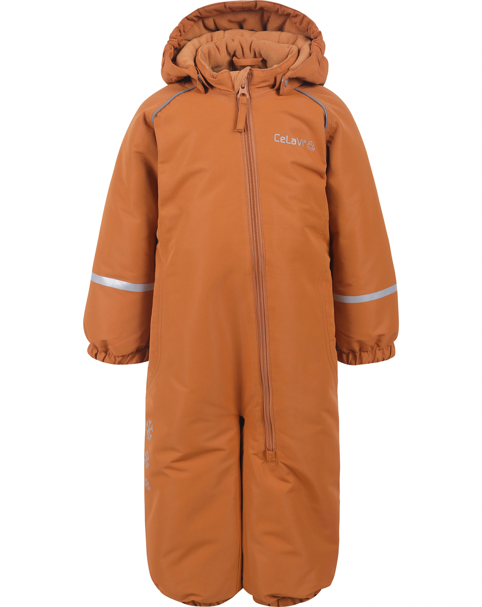 Schneeanzug NEW SOLID in amber brown