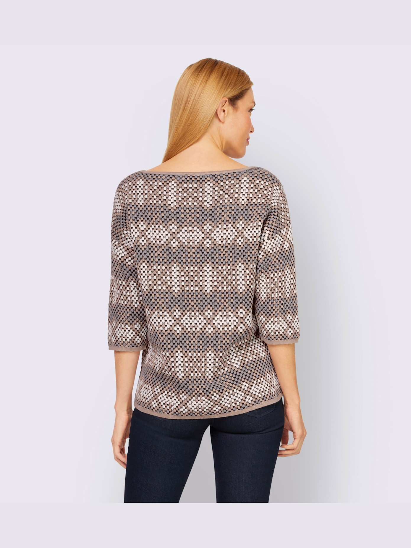 Pull jolie structure tricot