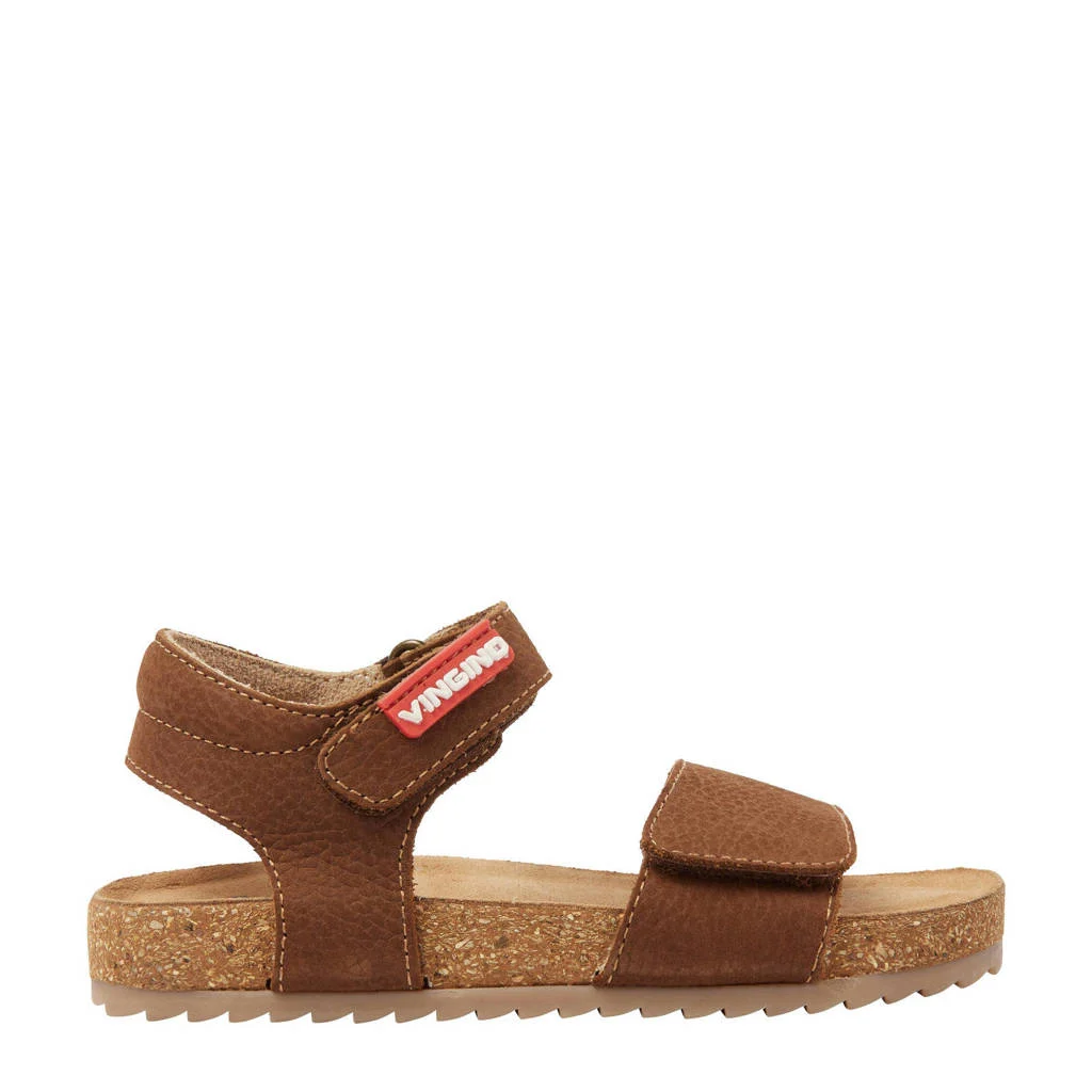 Vingino Xavisuède sandalen cognac
