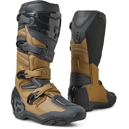 Botte enduro Fox COMP X 2025 - Marron / Noir