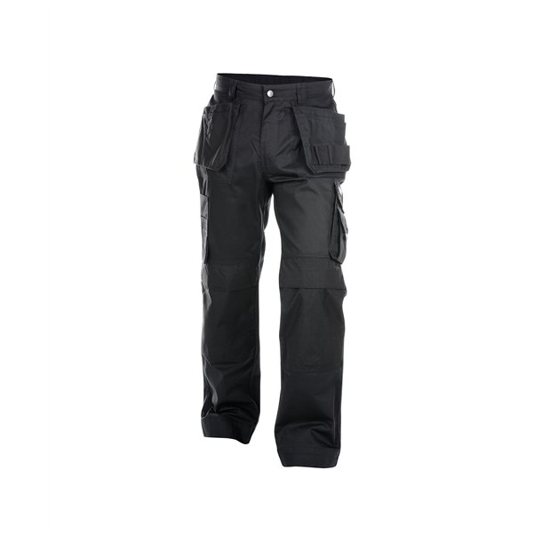 Dassy Oxford bukser Sort m/hylsterlommer