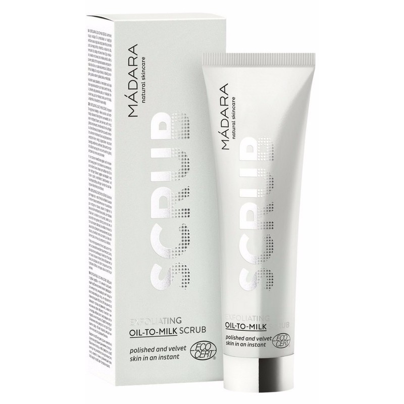 MÁDARA Exfoliating Oil-To-Milk Scrub 60 ml