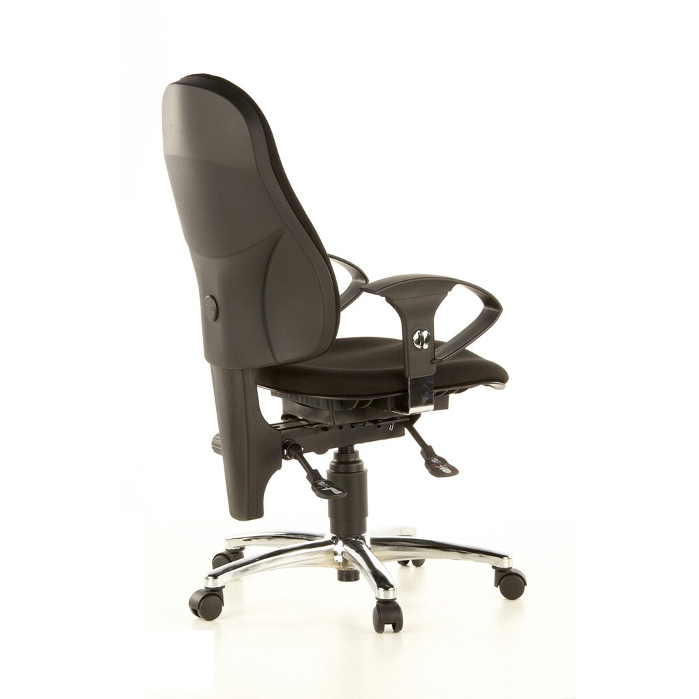Profi Bürostuhl SITNESS 10 Stoff mit Armlehnen (höhenverstellbar) Topstar