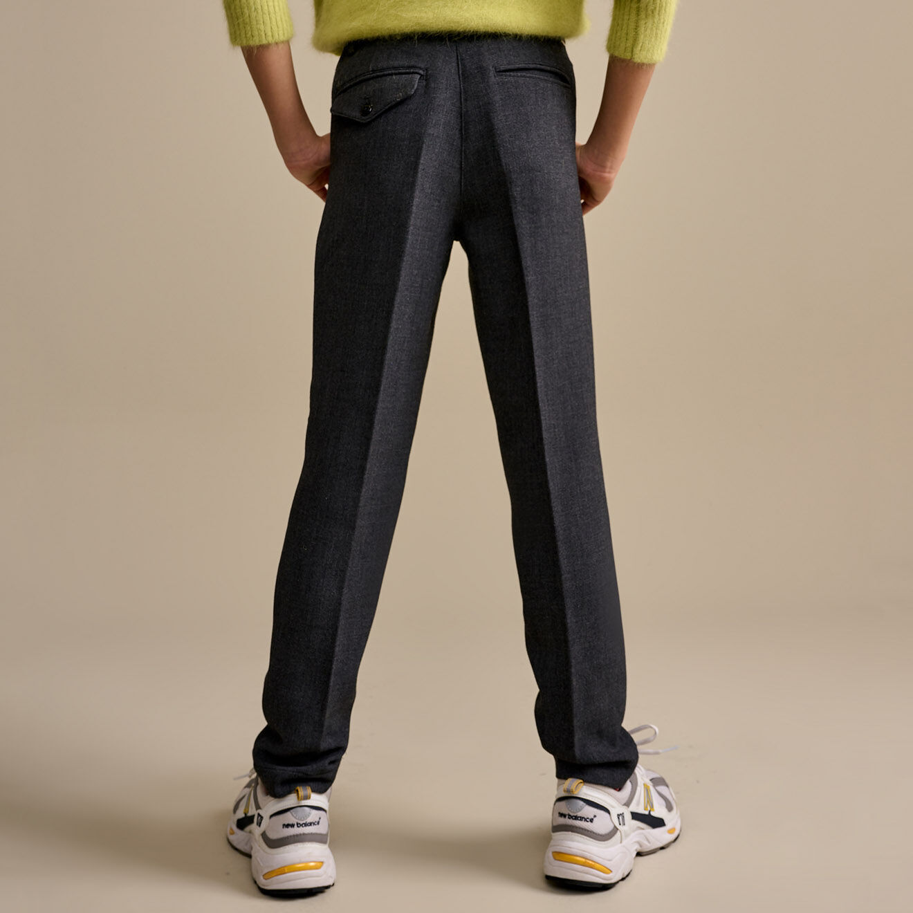 Bellerose Pantalon slim Valeria anthracite