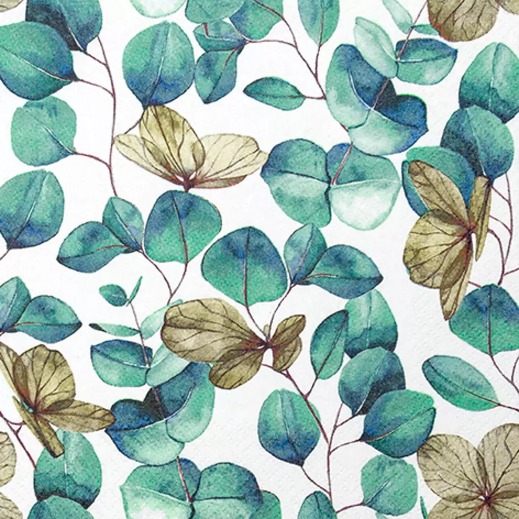 Serviette Eucalyptus Leaves 20tlg.