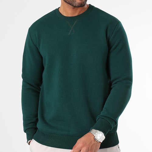 Sweat Crewneck 3058 Vert Bouteille