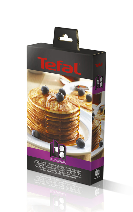 Pack Web - Croque-gaufre Snack Time + 2 lots de plaques amovibles (grill/panini et pancakes)