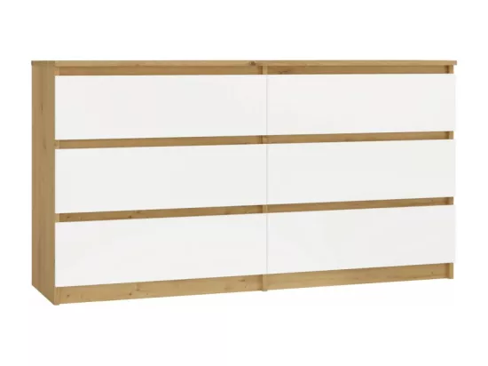 Malwa M6 140 TIROIR ARTISAN CHÊNE BLANC