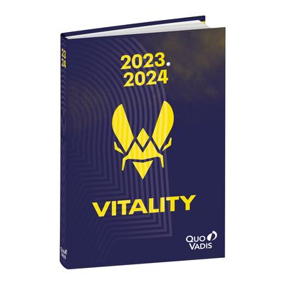 Agenda Vitality - 1 jour par page - 12 x 17 cm - bzzz - Quo Vadis