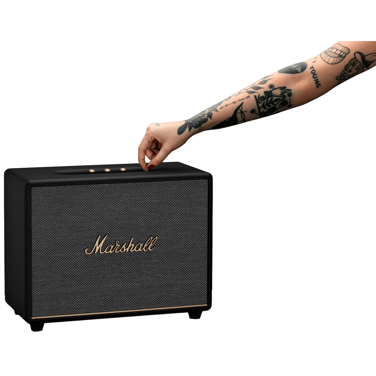 Marshall Woburn III Bluetooth høyttaler (sort)