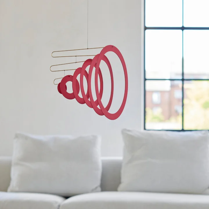 Flensted Mobiles - SuperSonic Mobile, blau