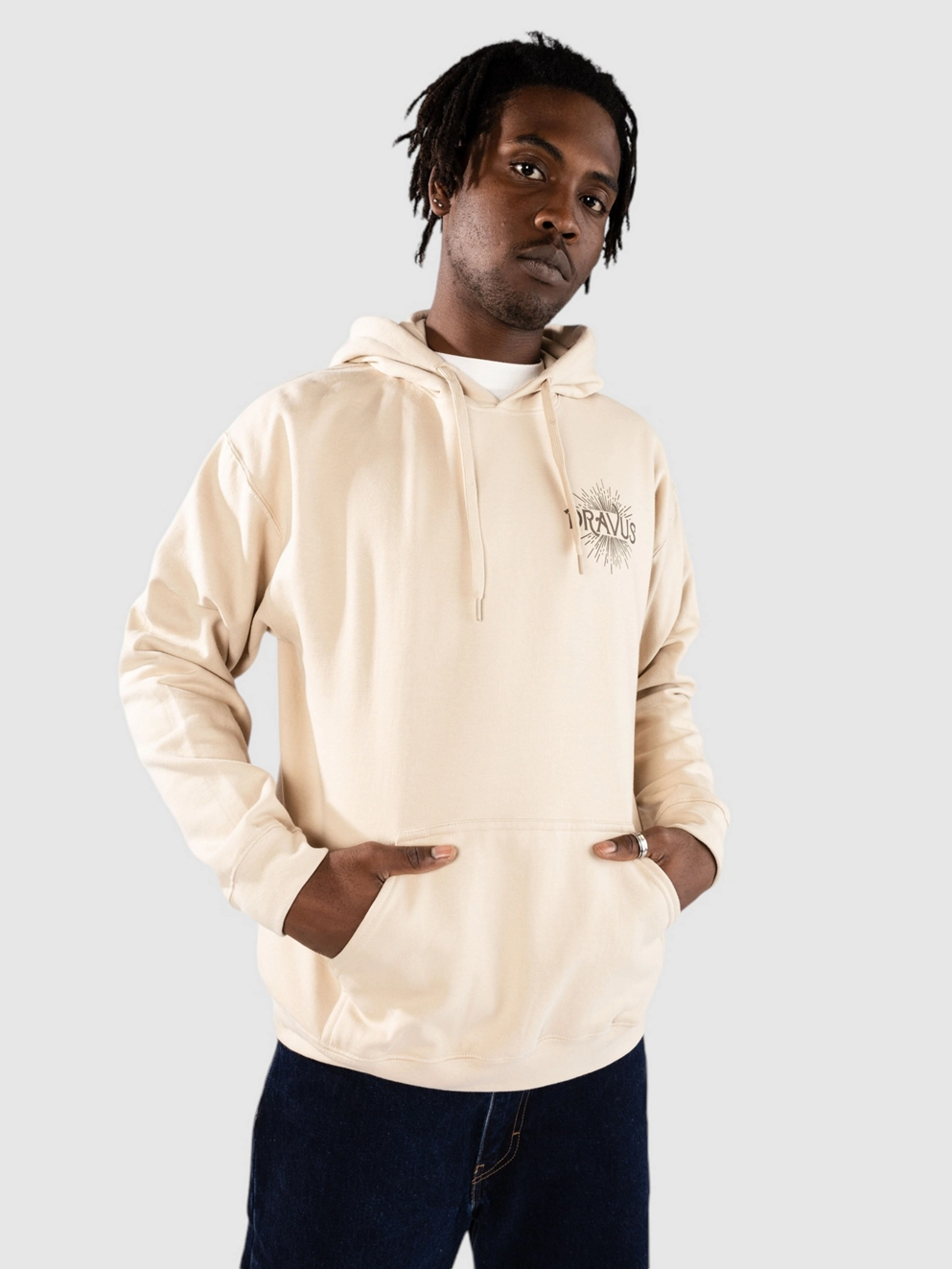 Dravus Ouroboro Hoodie sand